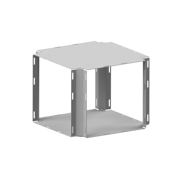 Enclosure Cover, 10 in. H x 6 in. W x 9 in. L, Carbon Steel